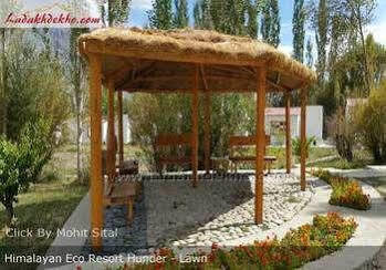 Himalayan Eco Resort Hundar Luaran gambar